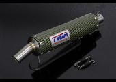 Silencer, GP-T, Carbon/Kevlar, Two Stroke, Spring Mounted, Assy.