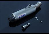Silencer, Stainless, Round, WSS300, (Street) KTM RC390, Assy