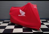 TYGA Bike Dust Cover, Red, Honda Wing, White