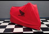 TYGA Bike Dust Cover, Red, Honda Wing, Black