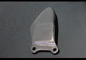 Heel Guard, Curved, Right Only, Carbon