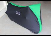 TYGA Bike Dust Cover, Black/Green