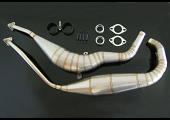 Set, Exhaust Chamber, GP Type, Stainless Steel, Aprilia RS-250
