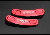 Tyga Step Kit Replacement Slot Covers, Pair, Red, MSX125 Grom