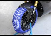 Tyre Warmers, Minibike, Blue