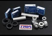 Wheel, Aluminium Spacer, Bearing, and Seal Kit, (Silver) KTM RC and Duke Series